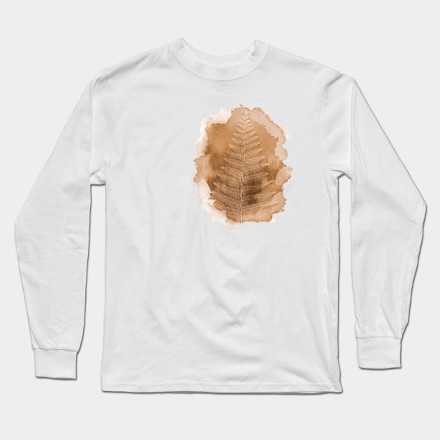 Fern Long Sleeve T-Shirt by Bongonation